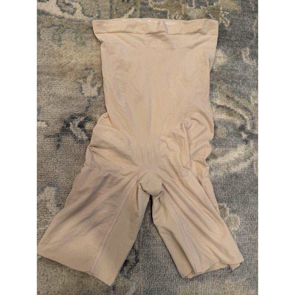 Spanx Higher Power Shorts Tummy Control Nude Sz XL NEW